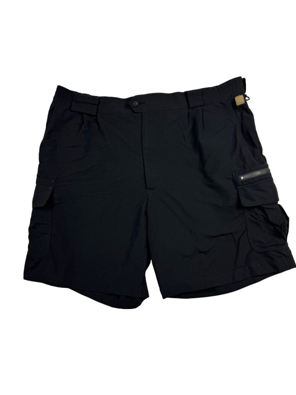 Tilley Men's Nylon Zippered Pockets Cargo Shorts Blue • Size 42